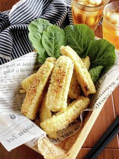 とうもろこしの唐揚げ☆チーズコンソメ味。-レシピのメイン写真