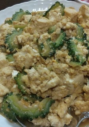 豆腐チャンプルー(肉なし)-レシピのメイン写真