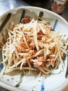 もやしとツナのレンジ蒸し-レシピのメイン写真