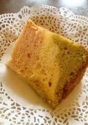 ひな祭りシフォンケーキ-レシピのメイン写真