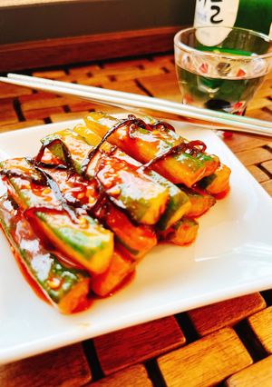 身近な材料で☆きゅうりのオイキムチ-レシピのメイン写真