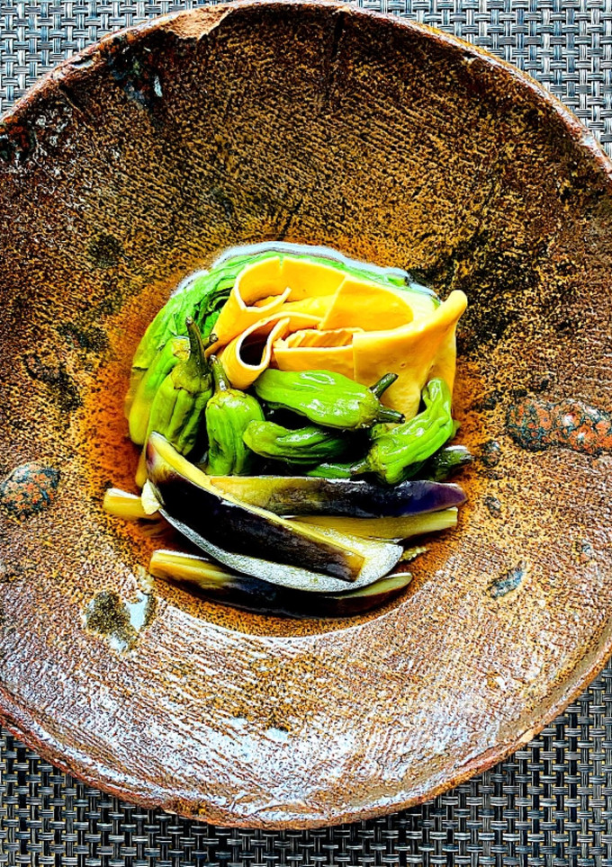 夏野菜と干皮豆腐の煮浸し-レシピのメイン写真