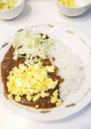 カレーライスのトッピング・たまご編-レシピのメイン写真