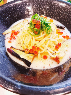 和風ビシソワーズの冷製パスタ-レシピのメイン写真