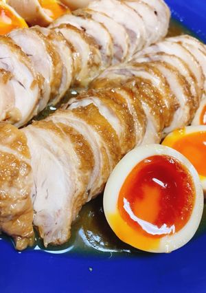 味しみ!簡単!鶏チャーシュー-レシピのメイン写真