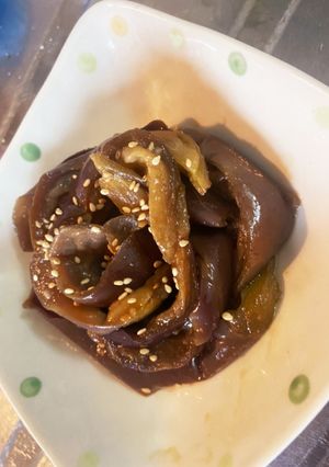 茄子のユッケ-レシピのメイン写真