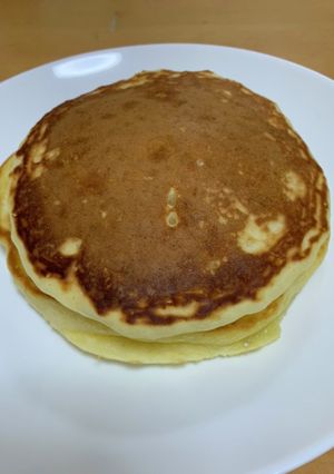 強力粉でパンケーキ-レシピのメイン写真