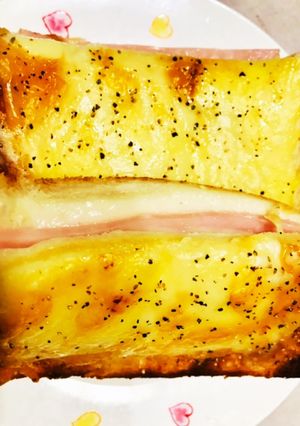 休日に食べたい！リッチなクロックムッシュ-レシピのメイン写真