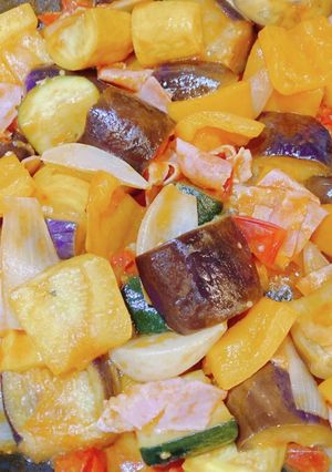 ゴロゴロ野菜のラタトゥイユ-レシピのメイン写真