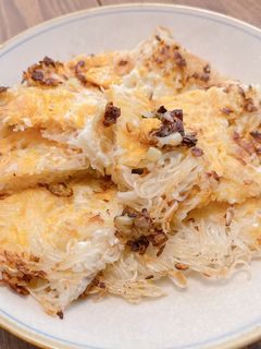 ネギ焼きそうめん-レシピのメイン写真