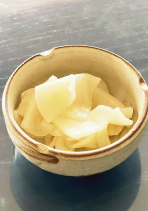 大根の梅酢の漬物-レシピのメイン写真