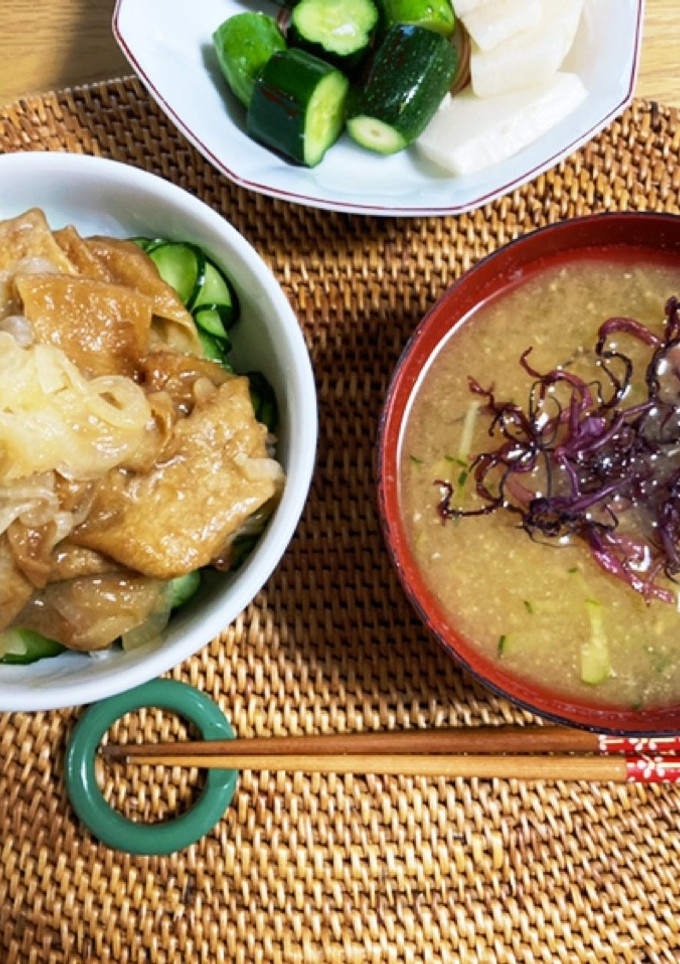 板麩と玉葱の豚丼風-レシピのメイン写真
