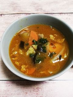 夏野菜カレースープ-レシピのメイン写真