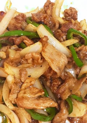 豚こまケチャップ炒め-レシピのメイン写真