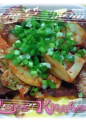 元気になる豚キムチ丼-レシピのメイン写真