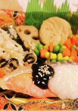 “シャケ弁当2号” <おかずの部>-レシピのメイン写真