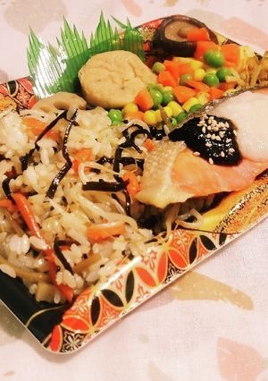 “シャケ弁当2号” <混ぜご飯の部>-レシピのメイン写真