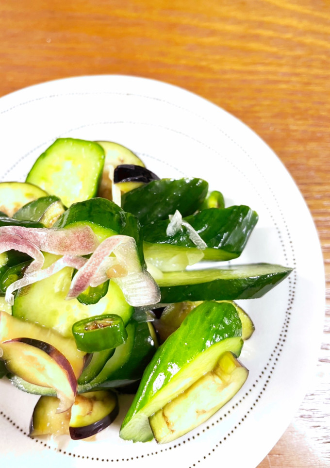 夏野菜の簡単漬け-レシピのメイン写真