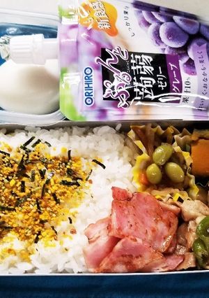 豚肉ピーマン炒め弁当(7.16)-レシピのメイン写真