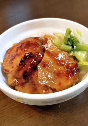 しょうゆご飯の生姜焼き丼-レシピのメイン写真