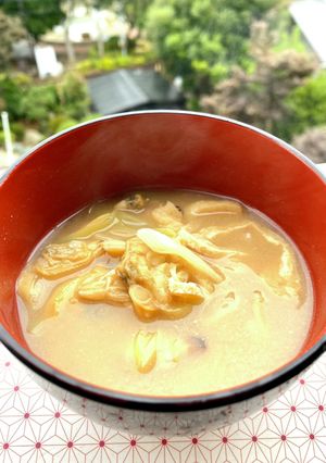剥き身アサリの味噌汁-レシピのメイン写真