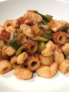 かさ増し&ヘルシー★ちくわの焼き鳥風炒め-レシピのメイン写真