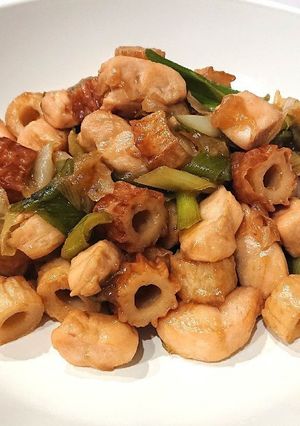かさ増し&ヘルシー★ちくわの焼き鳥風炒め-レシピのメイン写真