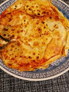 しらすガーリック餃子皮ピザ-レシピのメイン写真