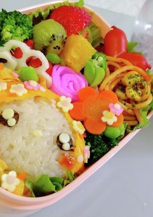 【キャラ弁】塔の上のラプンツェル-レシピのメイン写真