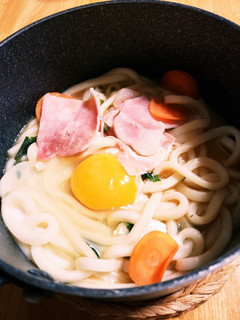 簡単!消化に良い!味噌煮込みうどん!-レシピのメイン写真