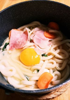 簡単！消化に良い！味噌煮込みうどん！-レシピのメイン写真