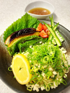 夏野菜たっぷりの♪ぶっかけ麺-レシピのメイン写真