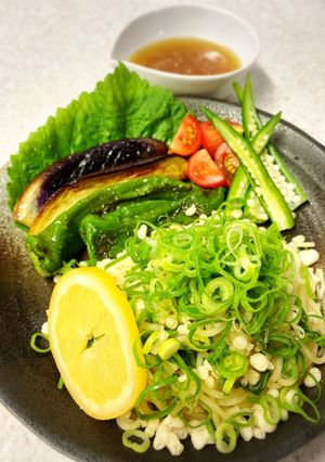 夏野菜たっぷりの♪ぶっかけ麺-レシピのメイン写真