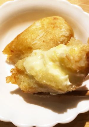 【QBBベビーチーズ】チーズ入り芋もち-レシピのメイン写真