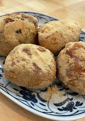 コストコディナーロール簡単きなこ揚げパン-レシピのメイン写真