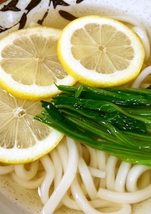 つめたい麺　レモンうどん-レシピのメイン写真