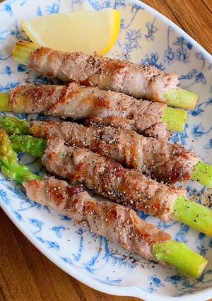アスパラの豚バラ巻き-レシピのメイン写真