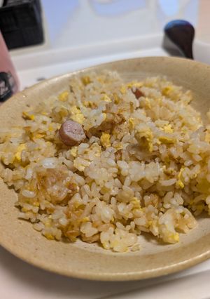 ウインナーと卵の炒飯-レシピのメイン写真