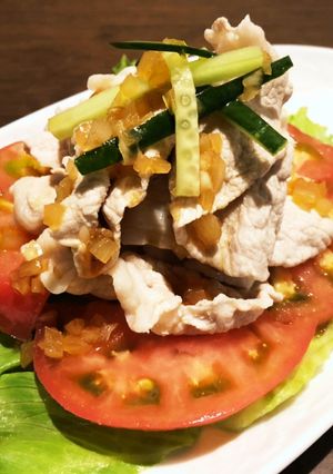夏にサッパリ【冷しゃぶ】〜2種ダレで〜-レシピのメイン写真