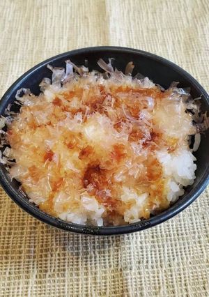 わさびが癖になる！簡単おかかご飯！！-レシピのメイン写真