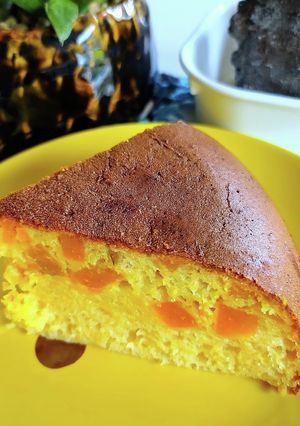 甘さ控えめカボチャのホケミケーキ-レシピのメイン写真