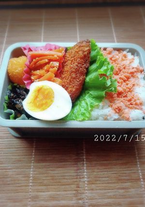 息子弁当7/15-レシピのメイン写真