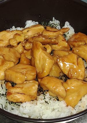 かんたん焼鳥丼-レシピのメイン写真
