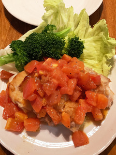 チキンソテー☆フレッシュトマトソース-レシピのメイン写真