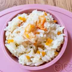 幼児食　海老と野菜の炊飯器ピラフ-レシピのメイン写真