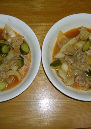 簡単酢豚・豚こま切れ肉と夏野菜の酢豚。-レシピのメイン写真