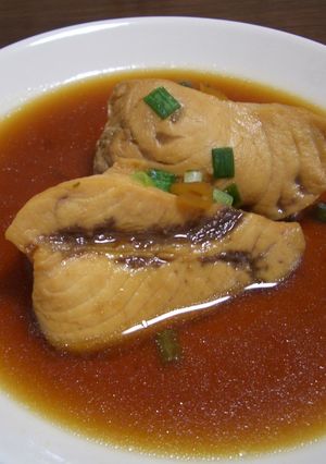 めかじきの煮付しょうが風味☆-レシピのメイン写真