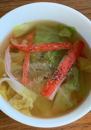 レタススープ-レシピのメイン写真