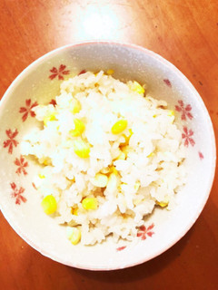 とうもろこしご飯 生姜風味-レシピのメイン写真