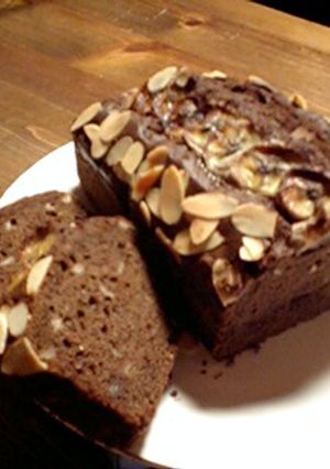簡単チョコバナナパウンドケーキ-レシピのメイン写真